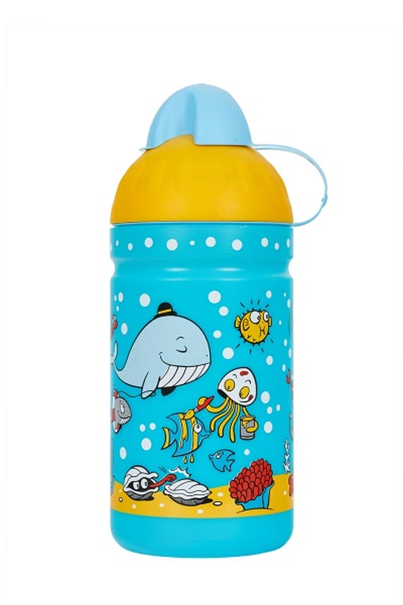 Zdravá lahev Mořský svět 0,5 l - transparentní - VÝPRODEJ